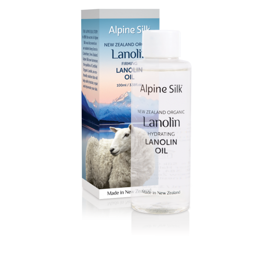 Alpine Silk organic lanolin firming lanolin oil 100ml 【new vision】
