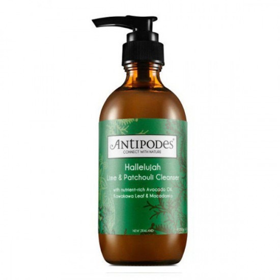 Antipodes Hallelujah Cleanser 安媞珀 新西兰天然有机青柠广藿香洗面奶 200ml