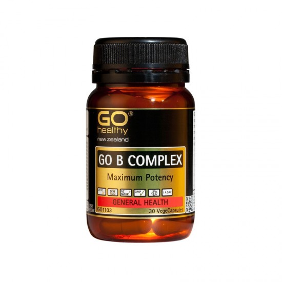 Go Healthy GO B Complex 维生素B族 120粒 