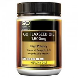 Go healthy Flaxseed Oil Organic 有机亚麻籽油 1500mg 210粒 抗血栓 降血脂   Go healthy Flaxseed Oil Organic 有机亚麻籽油 1500mg 210粒 抗血栓 降血脂