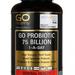 Go Healthy GO PROBIOTIC 75 BILLION 高之源益生菌750亿有益菌 6个月以上适用 孕妇可用 保护肠胃 强化免疫 60粒 