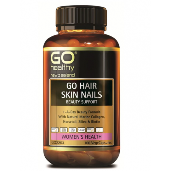 GO Healthy GO Hair Skin Nails Beauty Support 高之源 胶原蛋白胶囊 100粒
