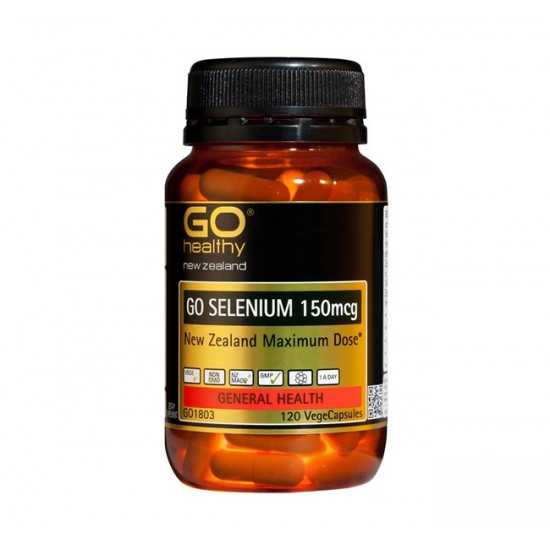Go Healthy Go Selenium 150mcg 高之源 补硒胶囊 150mcg 120粒 提高免疫力保护肝脏抗氧化
