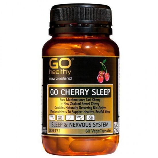 Go Healthy GO CHERRY SLEEP高之源 樱桃睡眠片 60粒