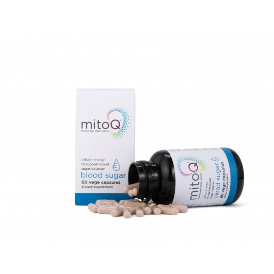 MitoQ Blood Sugar 血糖平衡胶囊 60粒 