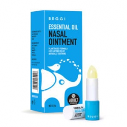 Beggi essential oil nasal ointment 3.5g 成人外涂式舒缓鼻塞膏  护鼻膏 鼻通灵