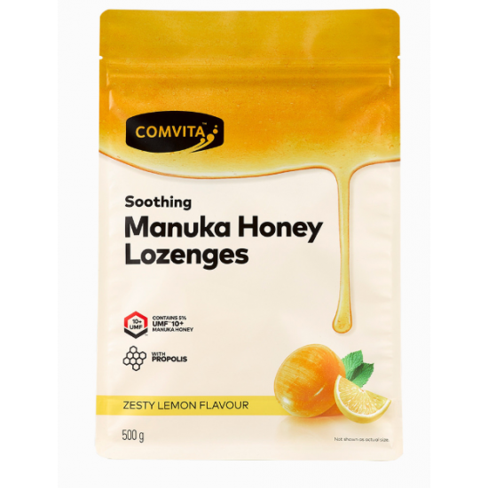 Comvita Manuka Honey UMF10+  康维他 蜂胶喉糖蜂胶糖  止咳润喉提升免疫力 【柠檬味】500g