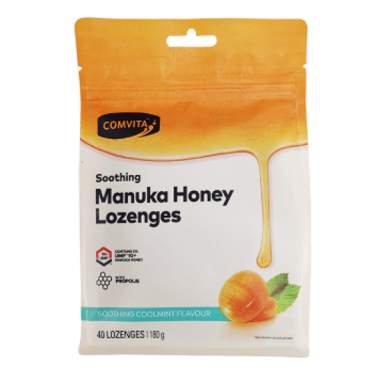 Comvita Manuka Honey Lozenges with Propolis UMF10+ 康维他 蜂胶喉糖【薄荷味】蜂胶糖500g 