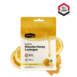 Comvita Manuka Honey Lozenges UMF10+ (40loz)康维他 麦卢卡蜂蜜UMF10+糖 蜂胶柠檬味 40粒  Comvita Manuka Honey Lozenges UMF10+ (40loz)康维他 麦卢卡蜂蜜UMF10+糖 蜂胶柠檬味 40粒