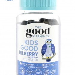 The Good Vitamin Co Bilberry 90s 蓝莓护眼软糖  The Good Vitamin Co Bilberry 90s 蓝莓护眼软糖