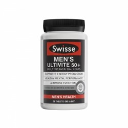 Swisse Men Ultivite 50+ 老年男性综合维生素 90粒 Swisse Men Ultivite 50+ 老年男性综合维生素 90粒
