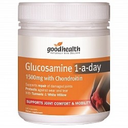 Good Health Glucosamine 1-a-day  好健康 氨基葡萄糖维骨力软骨素关节灵  180粒  Good Health Glucosamine 1-a-day  好健康 氨基葡萄糖维骨力软骨素关节灵  180粒