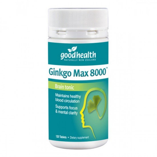 Good Health Ginkgo Max 8000 好健康 银杏叶精华  120片 