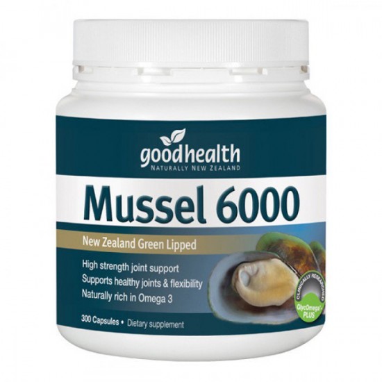 Good Health Mussel 6000 好健康青口精300粒   6000mg 