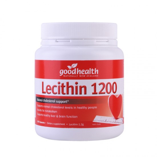 Good Health Lecithin 1200mg 好健康 超级卵磷脂 健脑护肝调节血脂改善三高 200粒 