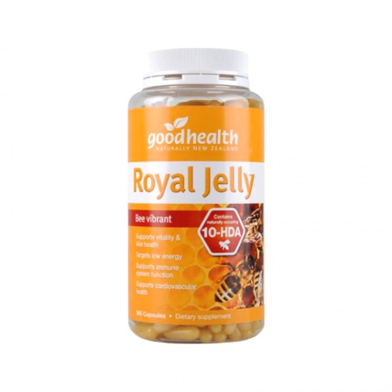 Good Health Royal Jelly 10-HDA好健康 蜂王浆胶囊365粒 美容养颜抗衰老 