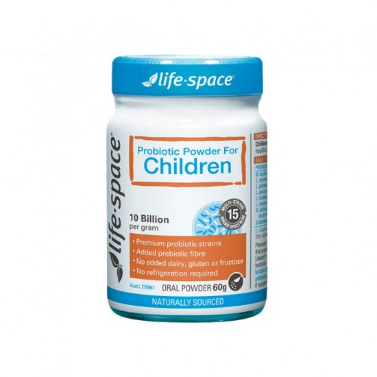 Life Space 儿童益生菌 缓解肠道便秘湿疹助消化 粉状60克 