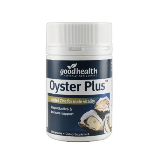 Good Health Oyster Plus Zinc 好健康 生蚝精 增强男性能力 补锌补肾 60粒