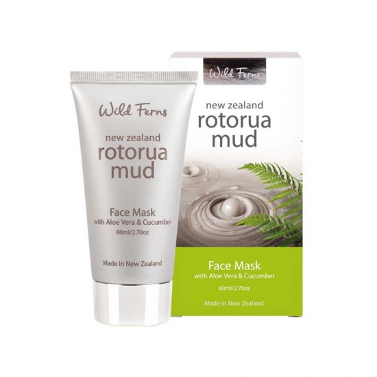 Parrs  WildFerns Rotorua Face Mask Aloe Ver&Cucumber  (80ml)